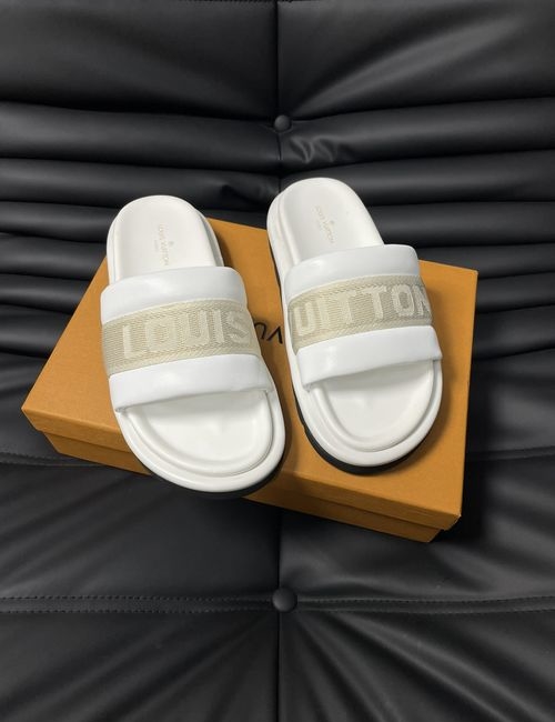 Louis Vuitton LV High Quality Durable Sole Slides