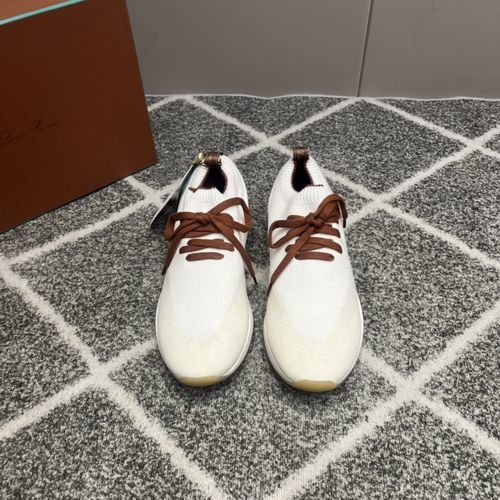 Loro Piana LP Classic Flyknit Cowhide Sneakers