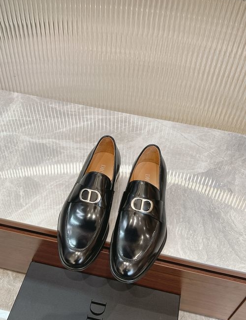 Christian Dior CD Timeless Loafers With Shiny Leather Upper