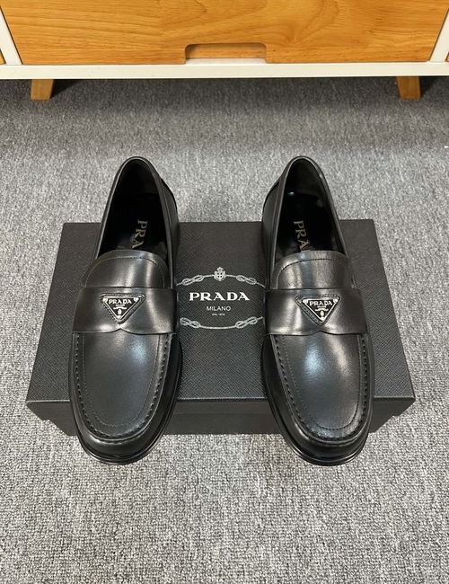 Prada Premium Leather Dress Shoes
