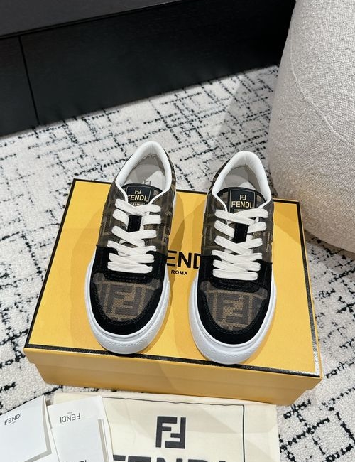 Fendi Match Series Platform Sneakers