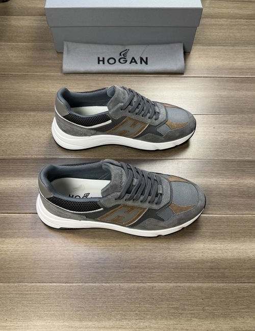 Hogan Premium Silk Leather Casual Shoes