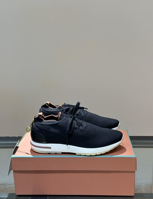 Loro Piana LP Flexy Walk Knit Wool Sneakers Anti-slip Soles
