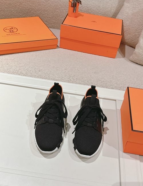 Hermes H Logo Couple Casual Sports Shoes