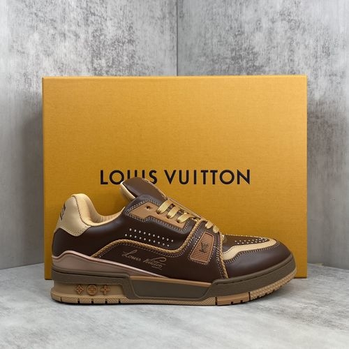 Louis Vuitton LV Trainer Shoes With Original Sole Design