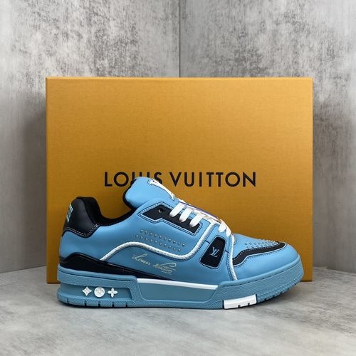 Louis Vuitton LV Trainer Shoes With Original Sole Design