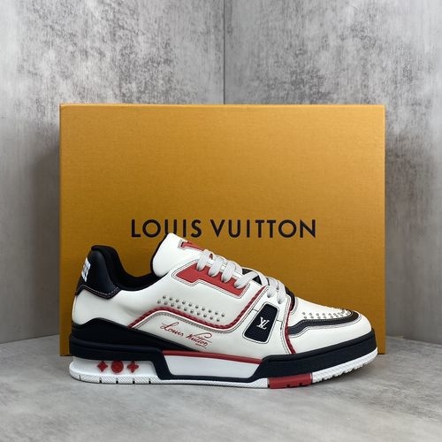 Louis Vuitton LV Trainer Shoes With Original Sole Design