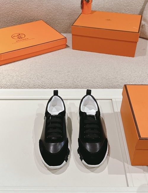 Hermes H Logo Couple Casual Sports Shoes