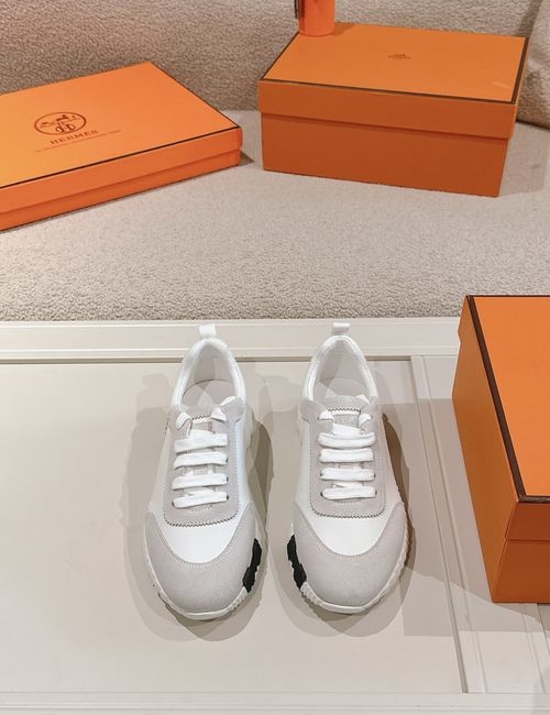 Hermes H Logo Couple Casual Sports Shoes