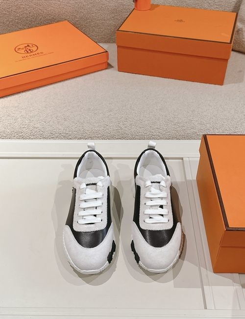Hermes H Logo Couple Casual Sports Shoes