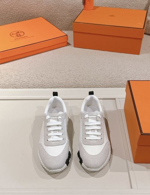Hermes H Logo Couple Casual Sports Shoes