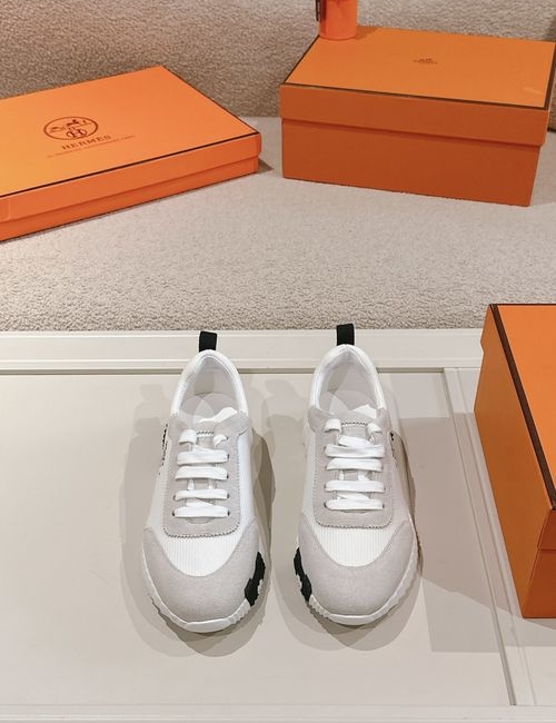 Hermes H Logo Couple Casual Sports Shoes