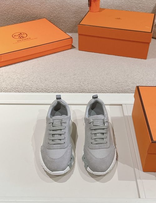 Hermes H Logo Couple Casual Sports Shoes