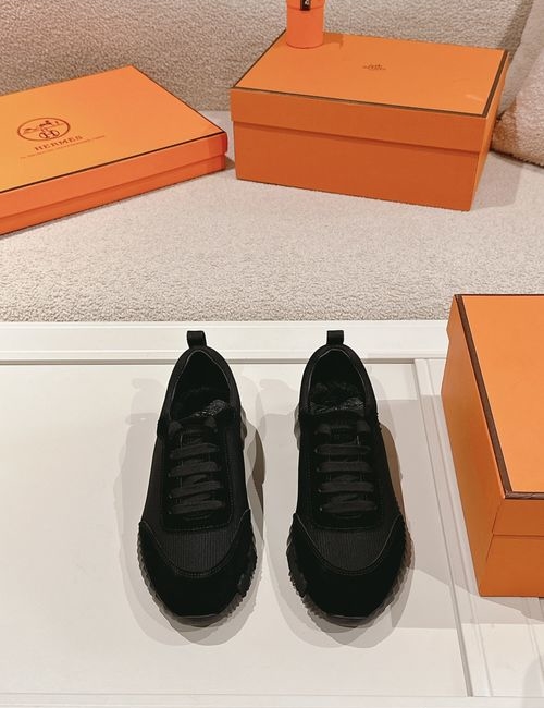 Hermes H Logo Couple Casual Sports Shoes