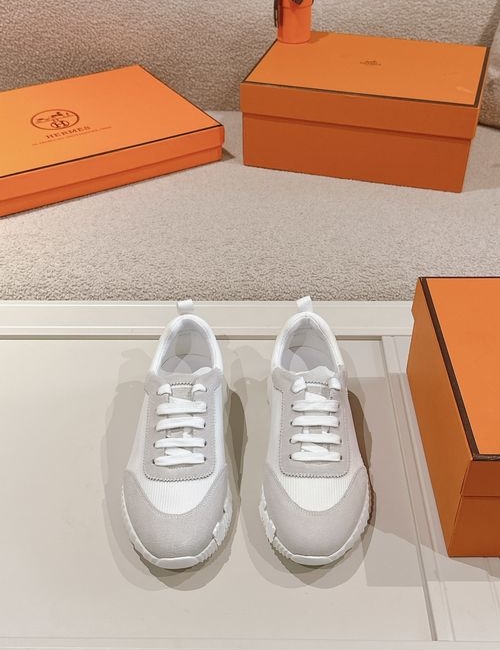 Hermes H Logo Couple Casual Sports Shoes