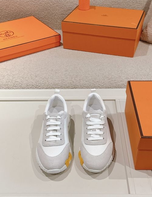 Hermes H Logo Couple Casual Sports Shoes