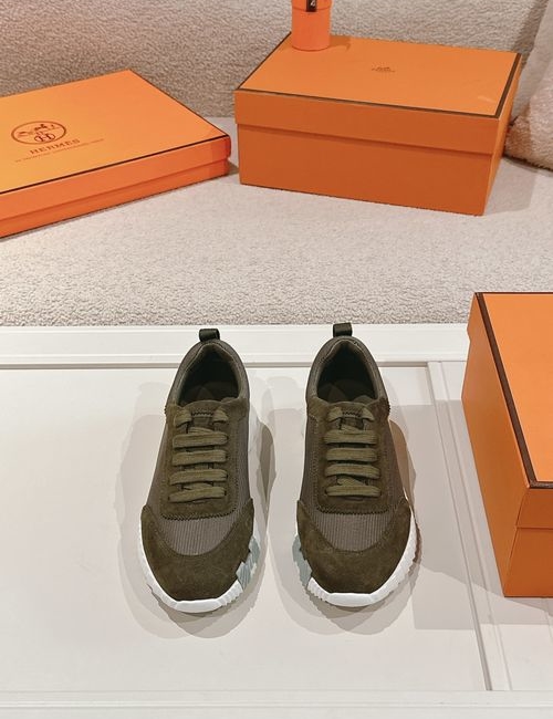 Hermes H Logo Couple Casual Sports Shoes