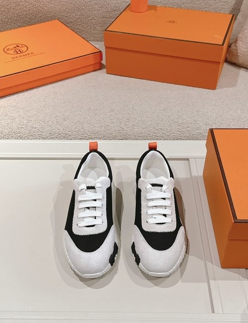 Hermes H Logo Couple Casual Sports Shoes