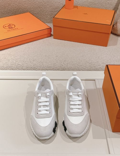 Hermes H Logo Couple Casual Sports Shoes