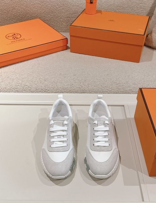 Hermes H Logo Couple Casual Sports Shoes