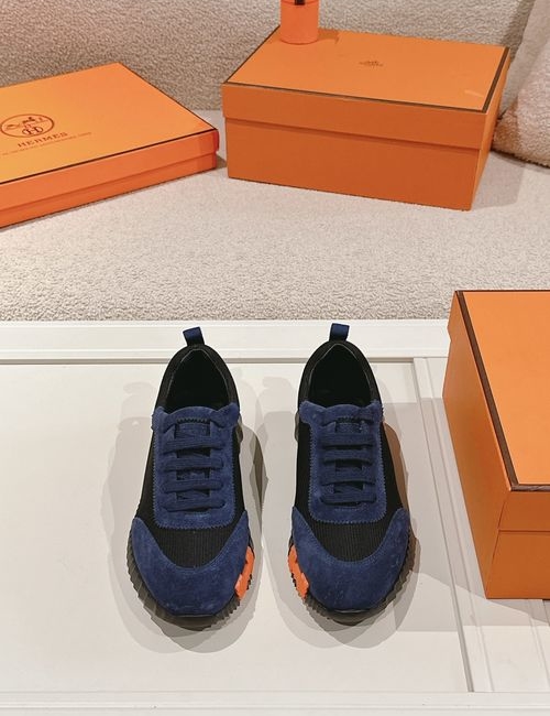 Hermes H Logo Couple Casual Sports Shoes
