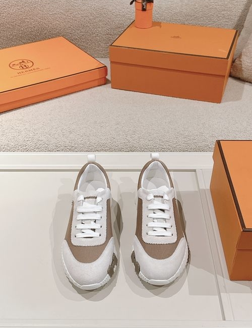 Hermes H Logo Couple Casual Sports Shoes