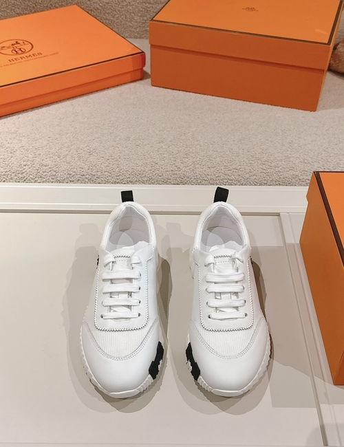 Hermes H Logo Couple Casual Sports Shoes