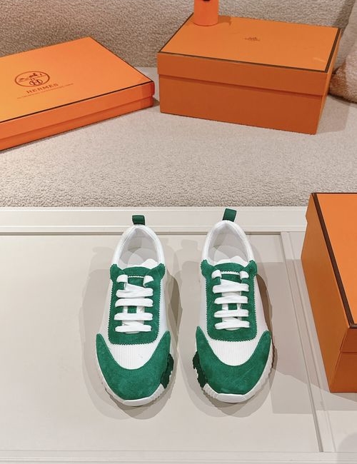 Hermes H Logo Couple Casual Sports Shoes
