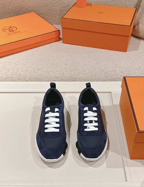 Hermes H Logo Couple Casual Sports Shoes