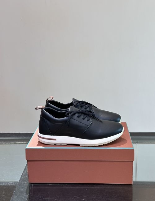 Loro Piana LP Soho Walk Suede Slip On Casual Sneakers