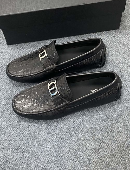 Christian Dior CD Fashion Loafer Slip On Shoes With Packaging