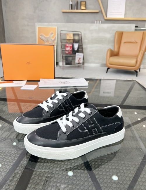 Hermes Premium Casual Leather Shoes