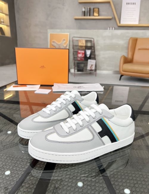 Hermes Premium Casual Leather Shoes