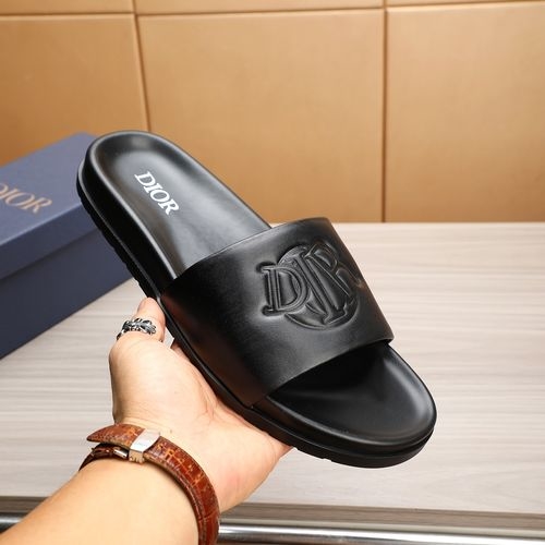 Christian Dior CD Top Grain Leather Casual Shoes