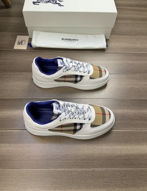 Burberry Napa Leather Casual Sneakers