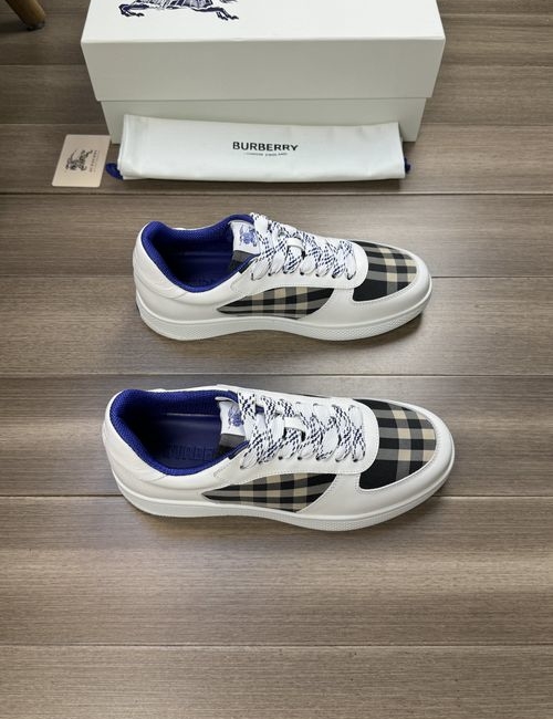 Burberry Napa Leather Casual Sneakers