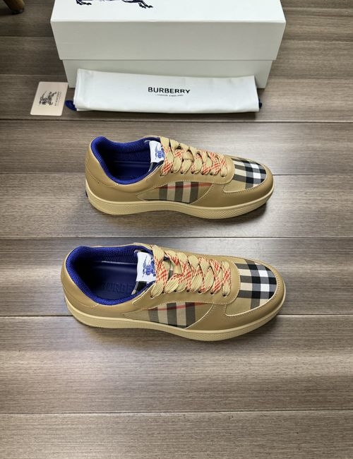 Burberry Napa Leather Casual Sneakers