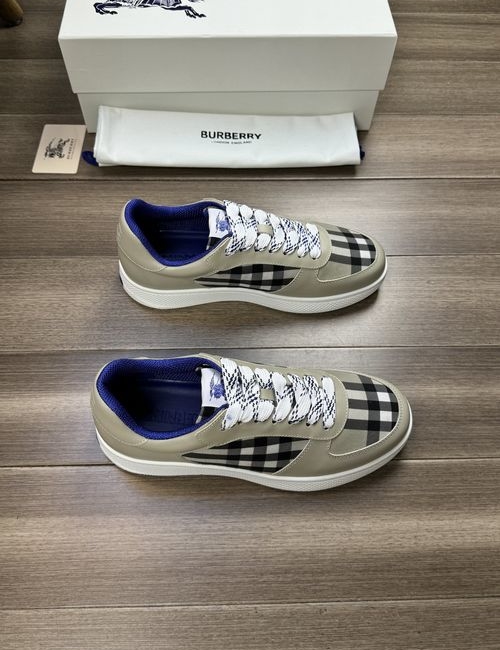 Burberry Napa Leather Casual Sneakers