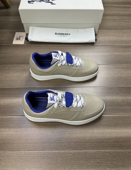 Burberry Nappa Leather Casual Sneakers