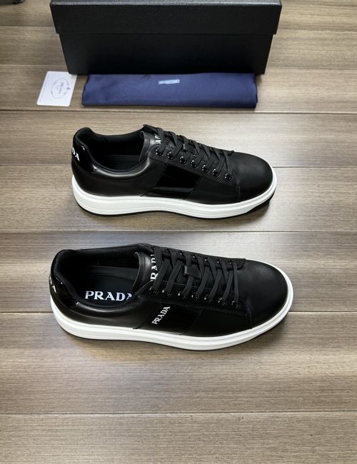 Prada Nappa Leather Casual Sneakers