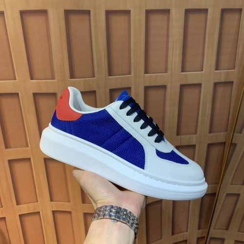McQueen Premium Quality Leather Sneakers With Box