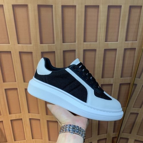 McQueen Premium Quality Leather Sneakers With Box