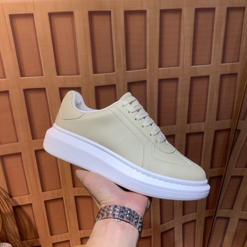 McQueen Premium Quality Leather Sneakers With Box