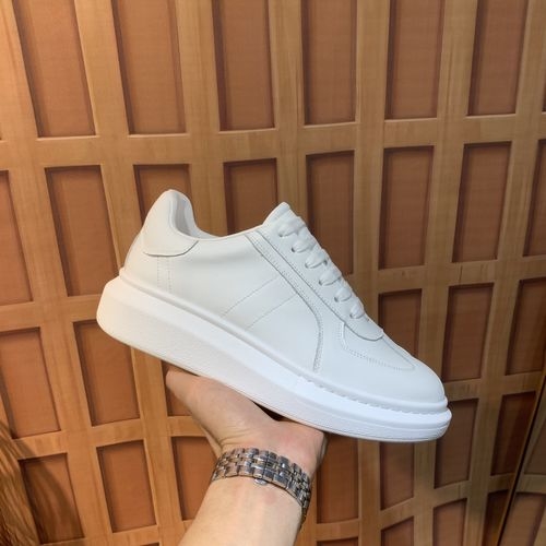 McQueen Premium Quality Leather Sneakers With Box