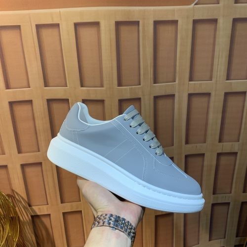 McQueen Premium Quality Leather Sneakers With Box