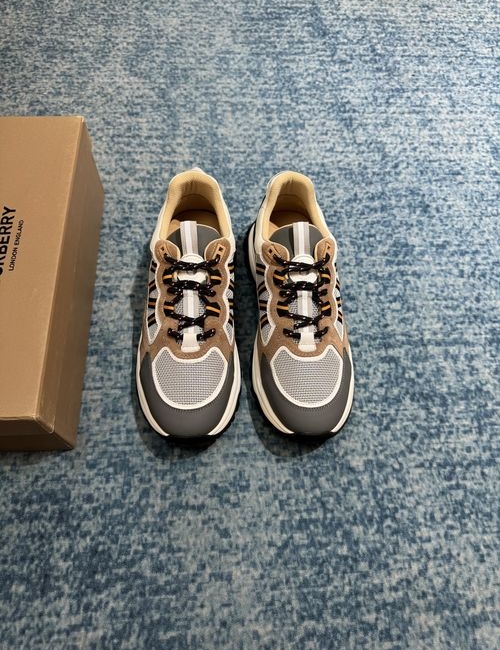 Burberry Vintage Plaid Platform Sneakers