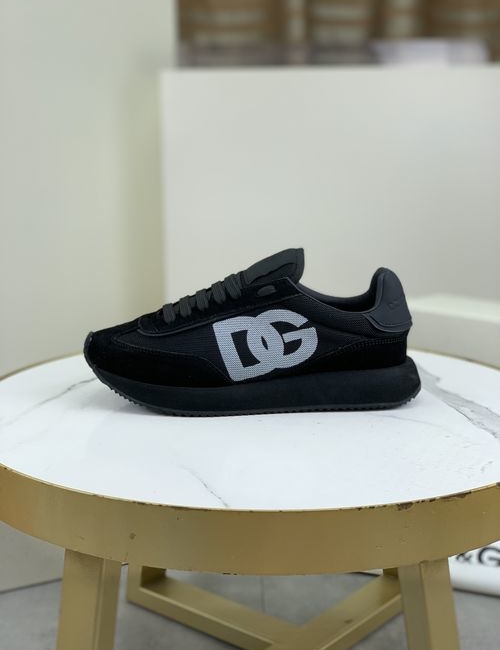 Dolce & Gabbana DG Running Sneakers Breathable Mesh Sheepskin Lining