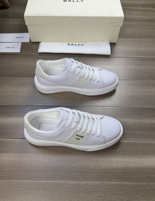 Bally Nappa Cowhide Shoes With Metal Logo