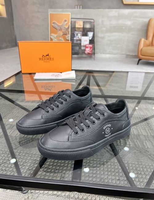 Hermes Premium Leather Casual Shoes