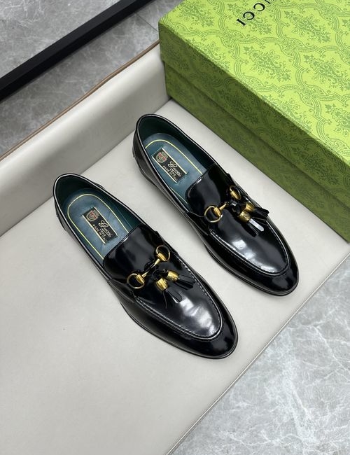 Gucci Denim Upper Leather Sole Fashion Shoes